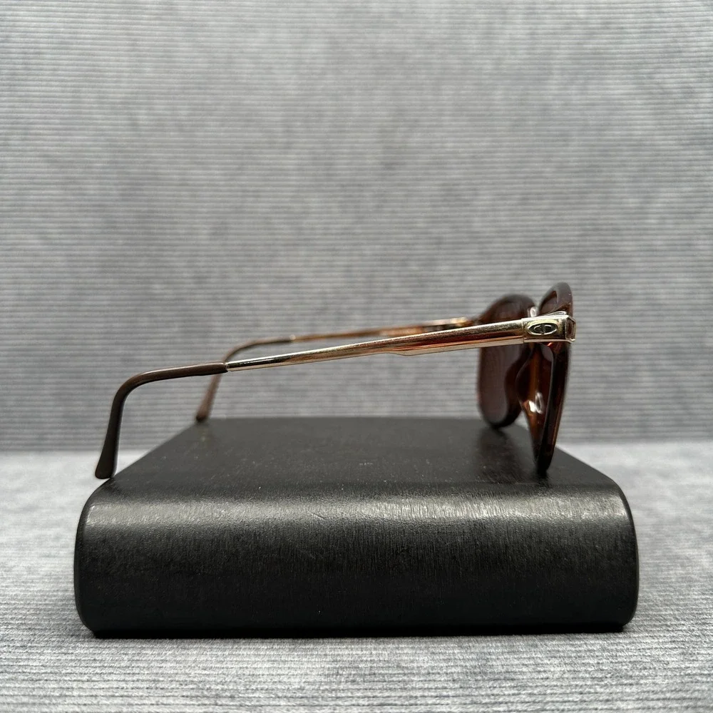 Christian Dior Monsieur Vintage Sunglasses 2337 Amber Tortoise Gold Austria 58mm